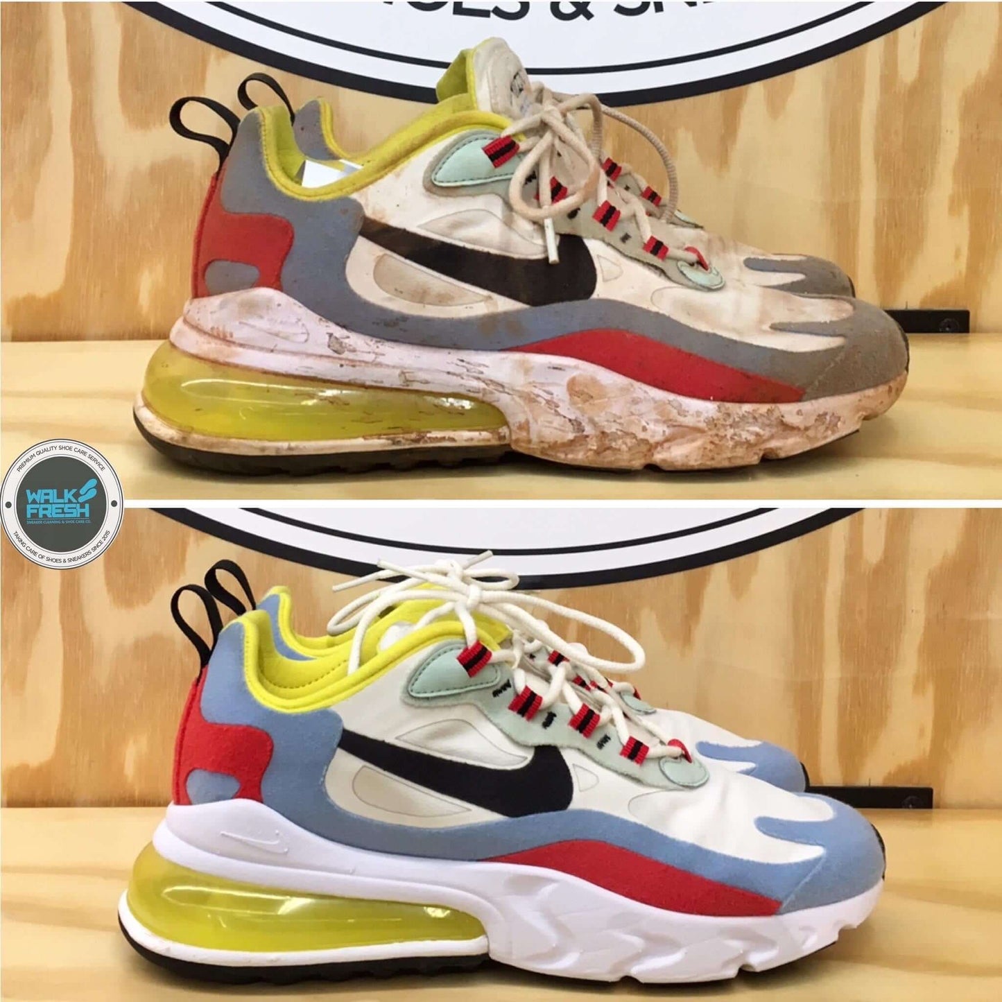 Image of clean sneakers