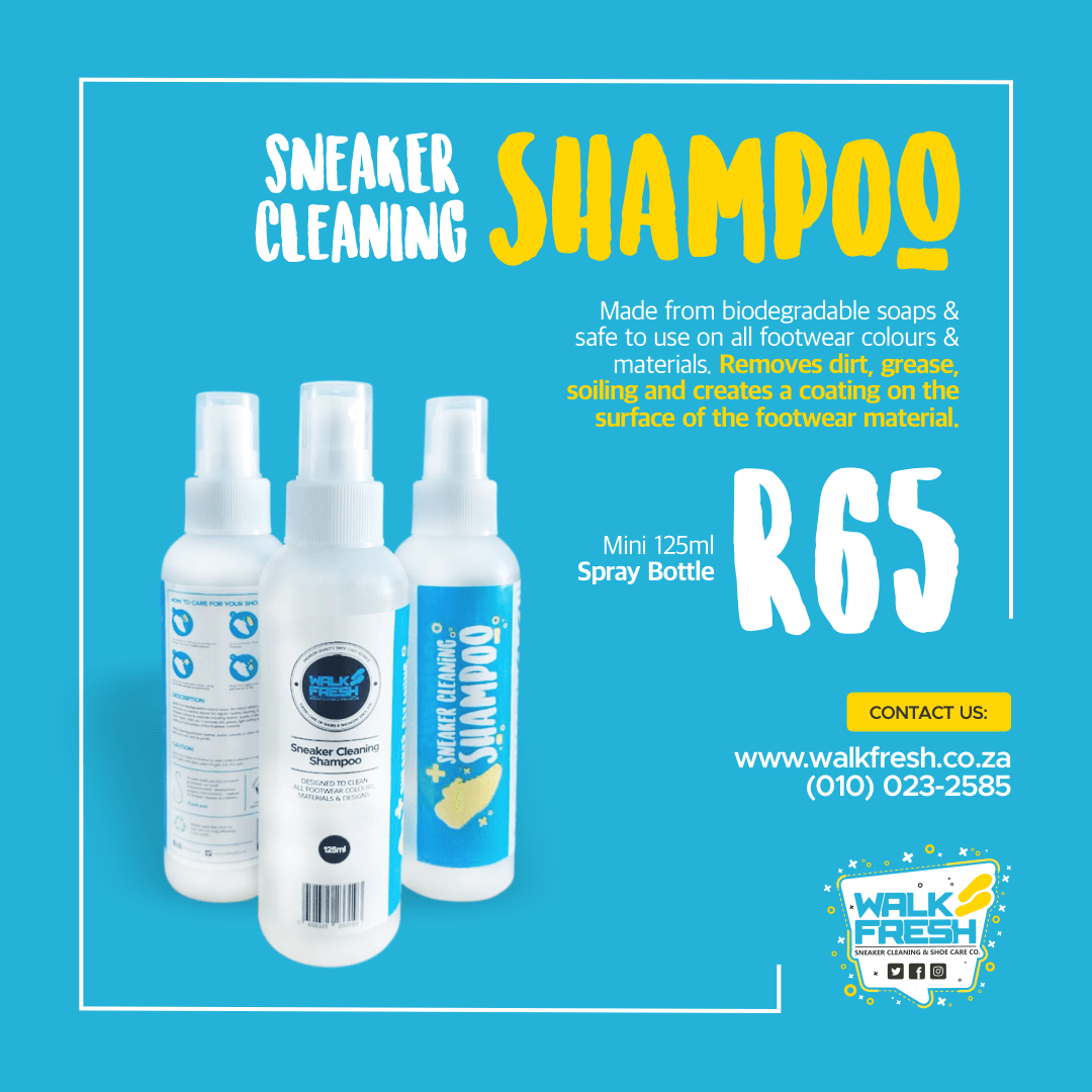 Sneaker Cleaning Shampoo WALK FRESH Sneaker Cleaning Shoe Care Co