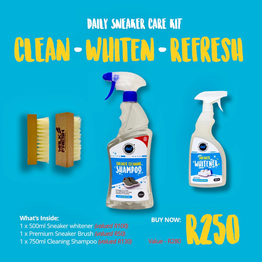 Daily Sneaker Care Kit – Clean, Whiten & Refresh Bundle