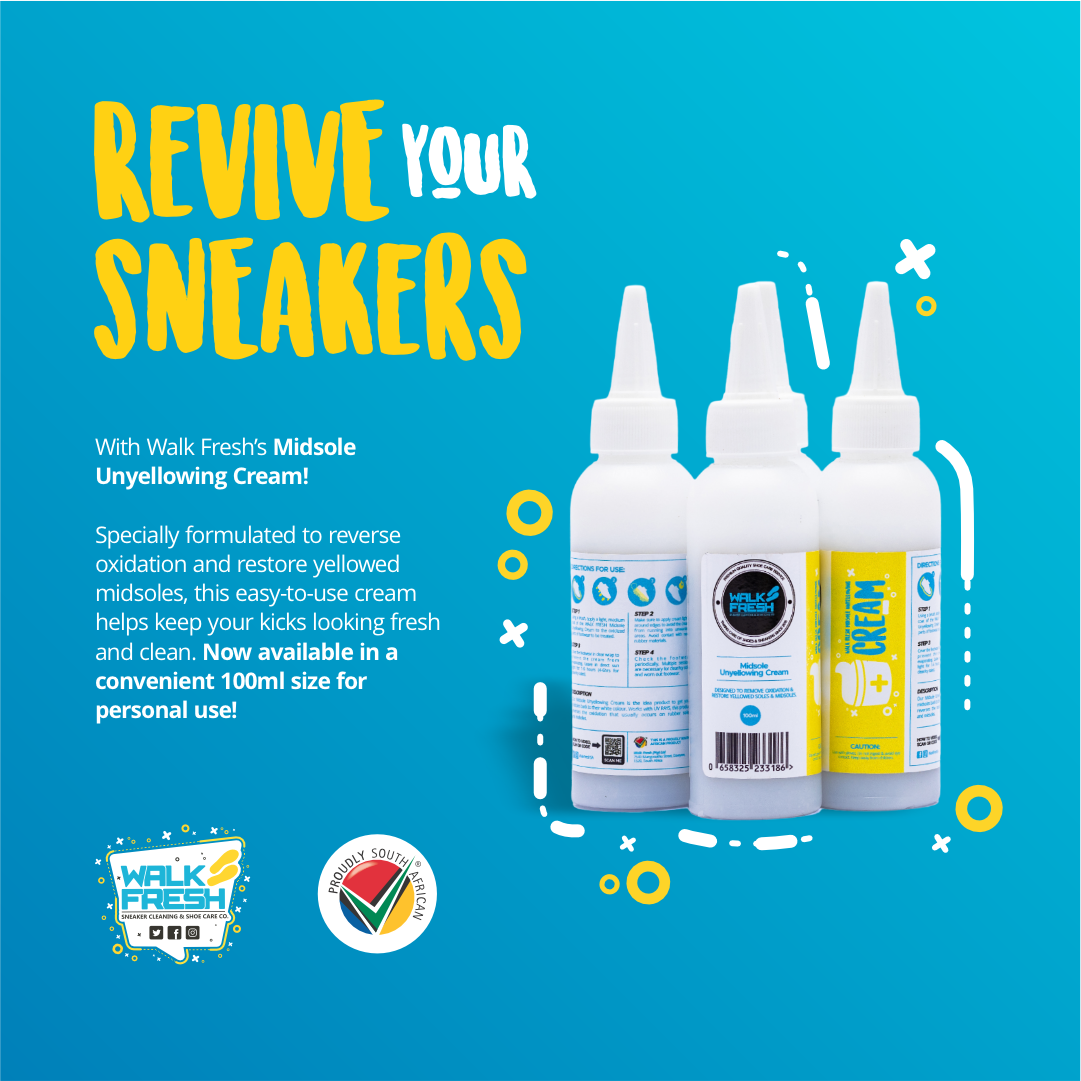 Walk Fresh Midsole Unyellowing Cream (100ml)