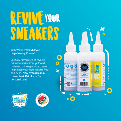 Walk Fresh Midsole Unyellowing Cream (100ml)